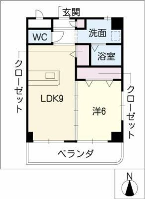 ウィンドウズⅤの間取り