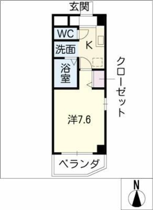 ステイ太閤の間取り