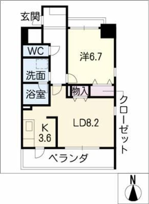 Casa Verde Aoiの間取り