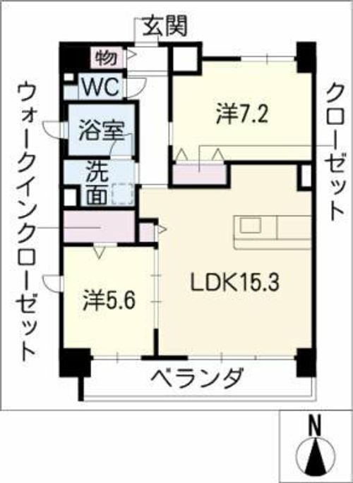 オーラックスホンゴウの間取り