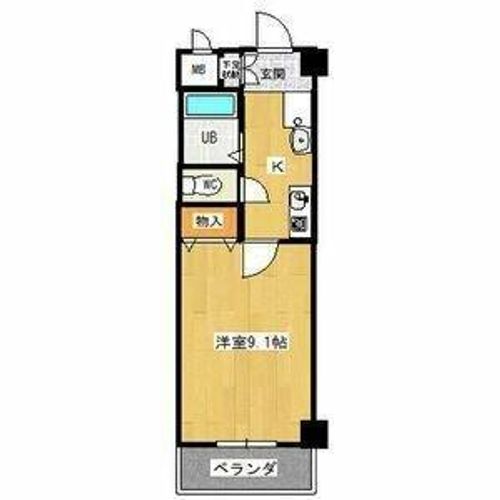 レーベンスIの間取り