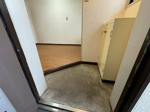 コーポ穂波の玄関