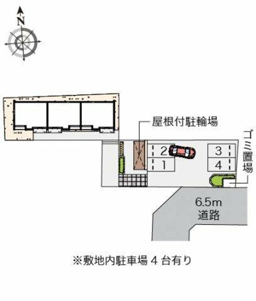 クレイノエクセルハジメⅡの地図