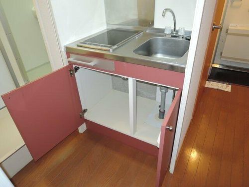 レオパレスタチバナ106のキッチン