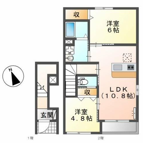 カンタービレの間取り