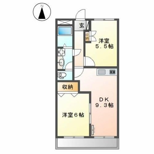 ルミナスの間取り