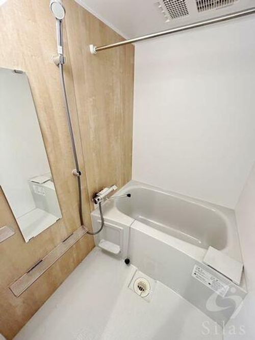 兵庫県神戸市中央区北野町4丁目(アパート)の賃貸物件の風呂