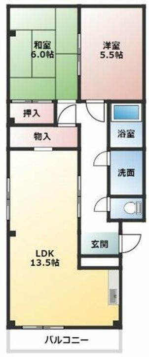 ルミエールFの間取り