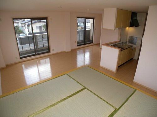 パークハイム弐番館の居間