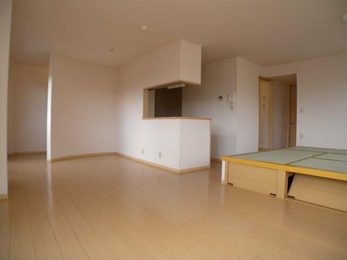 パークハイム弐番館の居間
