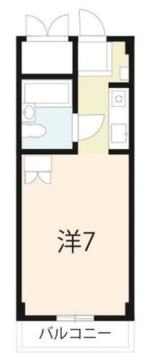 サンハイツ2-Cの間取り