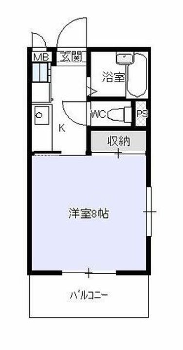 ヒロタハイツの間取り