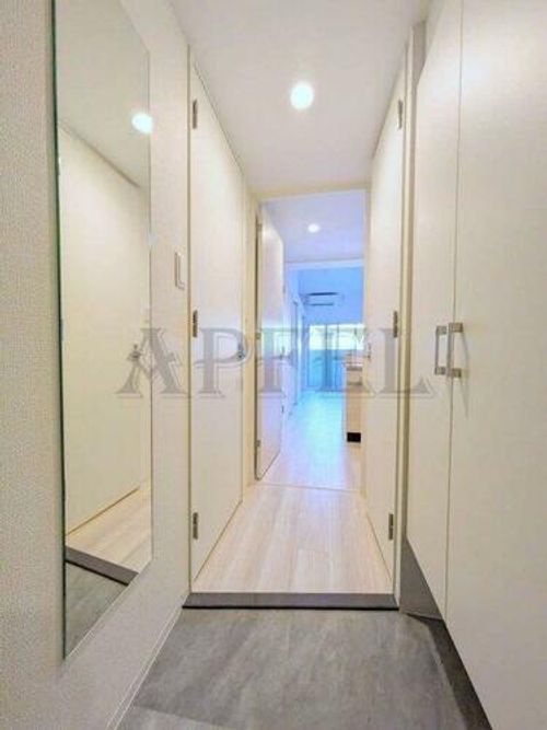 セレニテ難波リアンの玄関