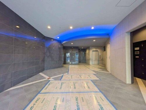 セレニテ難波リアンの玄関