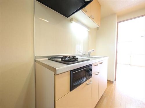 愛知県名古屋市名東区宝が丘(マンション)の賃貸物件のキッチン