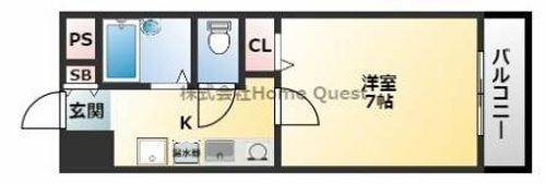 カサベルデ小阪の間取り