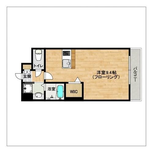 エンクレスト博多駅南GRACEの間取り