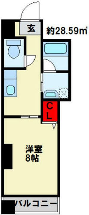 アーリントンの間取り