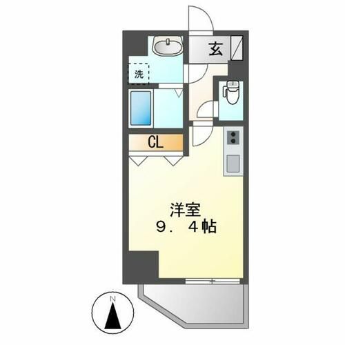 シェモア泉(旧 レジデンシア泉Ⅱ)701の間取り
