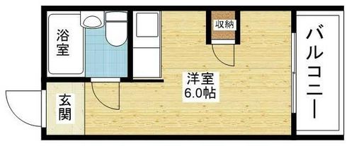 大阪府大阪市淀川区東三国2丁目(マンション)の賃貸物件の間取り