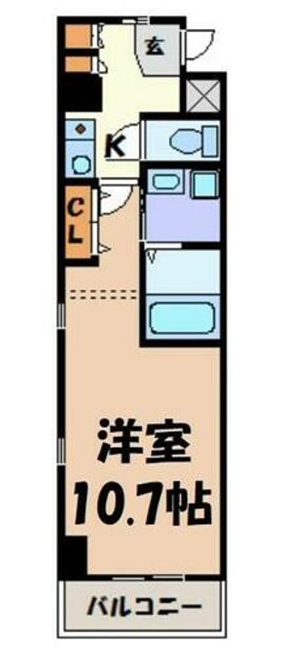 サウス名駅の間取り