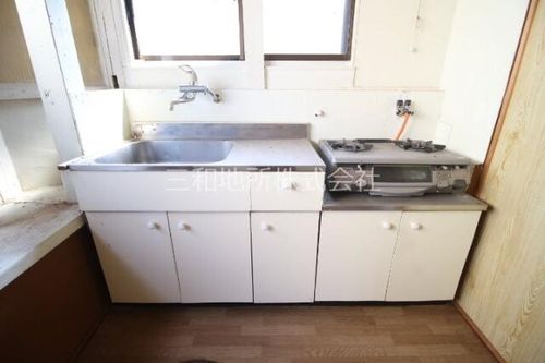 福岡県北九州市門司区片上町(一戸建)の賃貸物件のキッチン