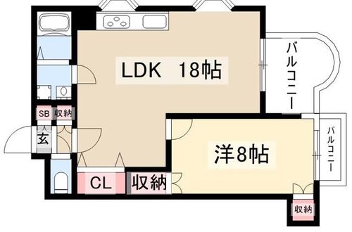 トーカンマンション名古屋第7の間取り