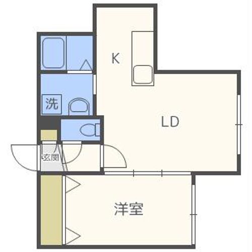 フリーダムコート栄通16の間取り