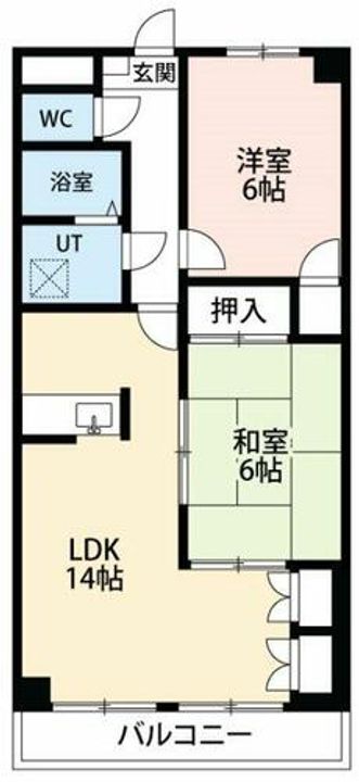 Annex Pair302の間取り