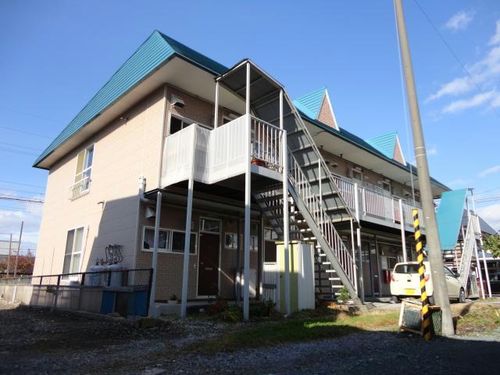 万代パレスの外観