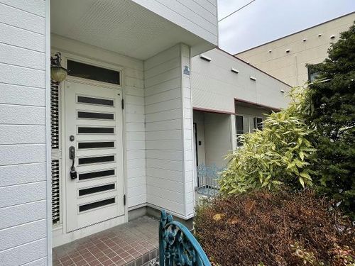 北海道函館市本町(一戸建)の賃貸物件の玄関