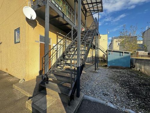 幸福マンション8の玄関