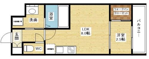 セレニテ三国プリエの間取り