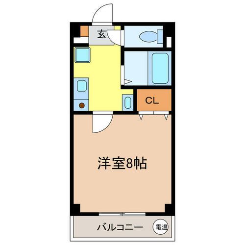 アンソレイユの間取り