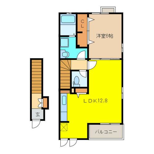 ソレイユの間取り