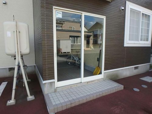 エミネンス五稜郭301の玄関