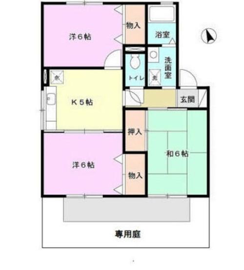 シャルマンコートの間取り
