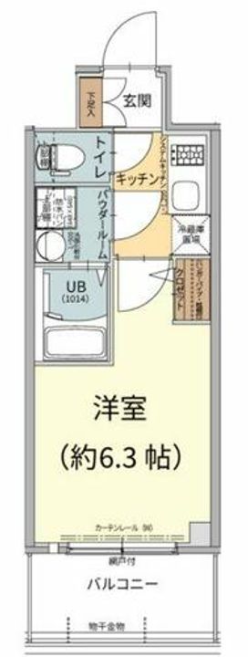 エスリード長居公園PARK AVENUEの間取り