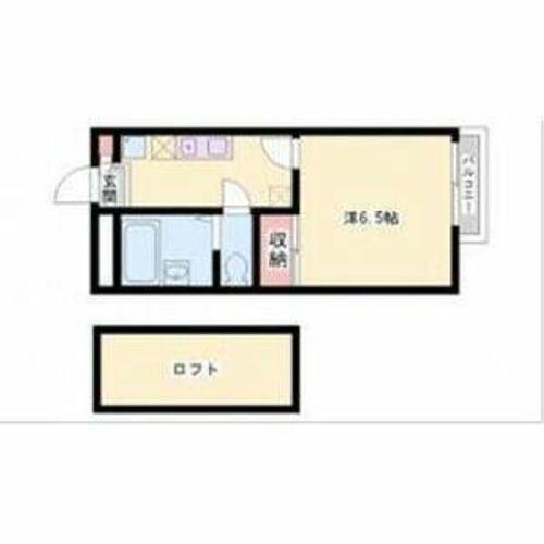 CANALCITY203の間取り