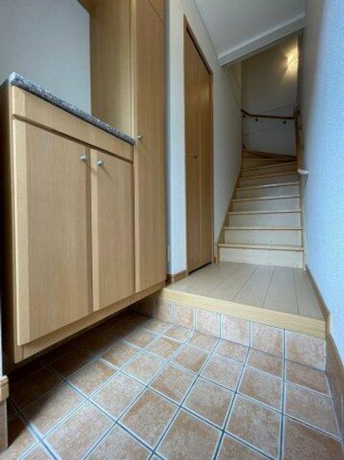 フリーデンハオス参番館の玄関