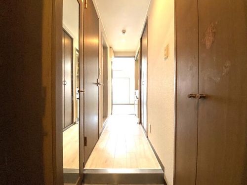 ハイツシグマⅡの玄関