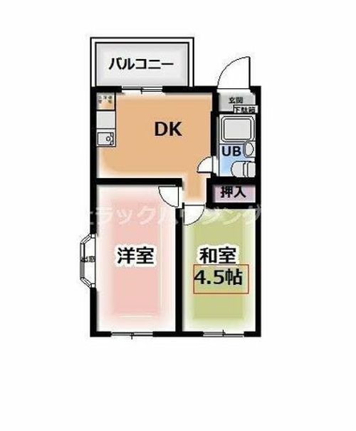 旭ロイヤルハイムの間取り