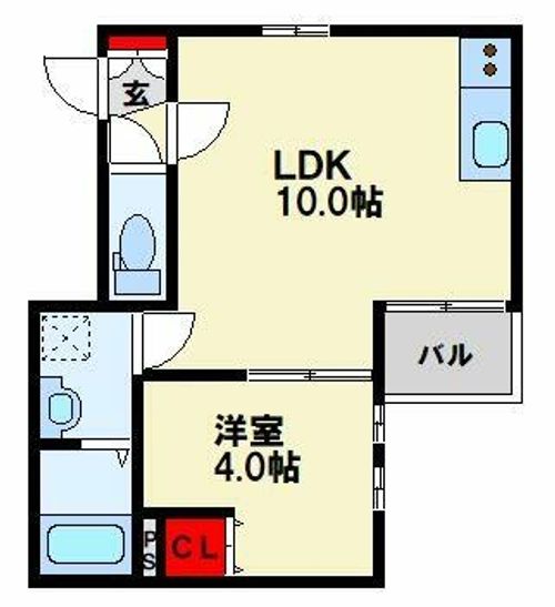 K-plus Ⅰの間取り