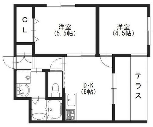 ブライトホーム102の間取り