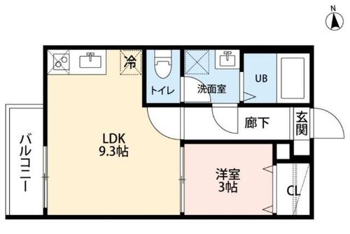 愛知県名古屋市守山区鳥羽見1丁目(アパート)の賃貸物件の間取り