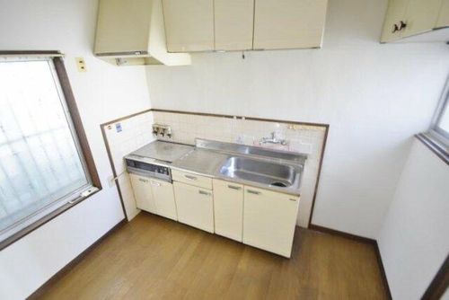 大阪府羽曳野市はびきの5丁目(一戸建)の賃貸物件のキッチン