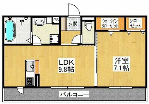 クリサンテーモの間取り