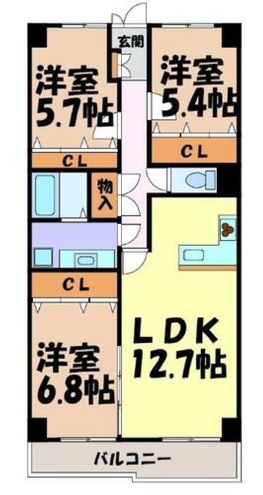 池下タワーズの間取り