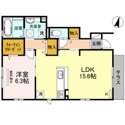 Palacio大野台の間取り