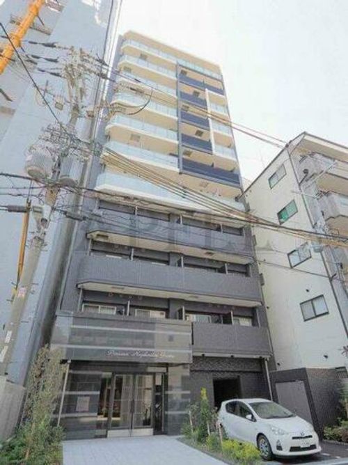 プレサンス長堀通グレイタスの外観
